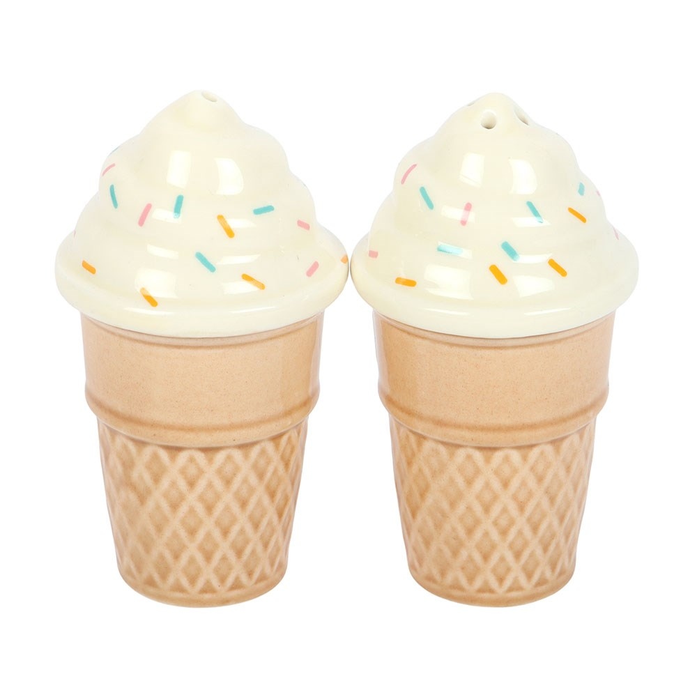 Something Different - Ice Cream Cone Salt and Pepper set - Multicolours